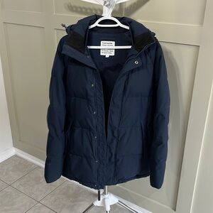 Frank and Oak Mens Lapis Blue Parka